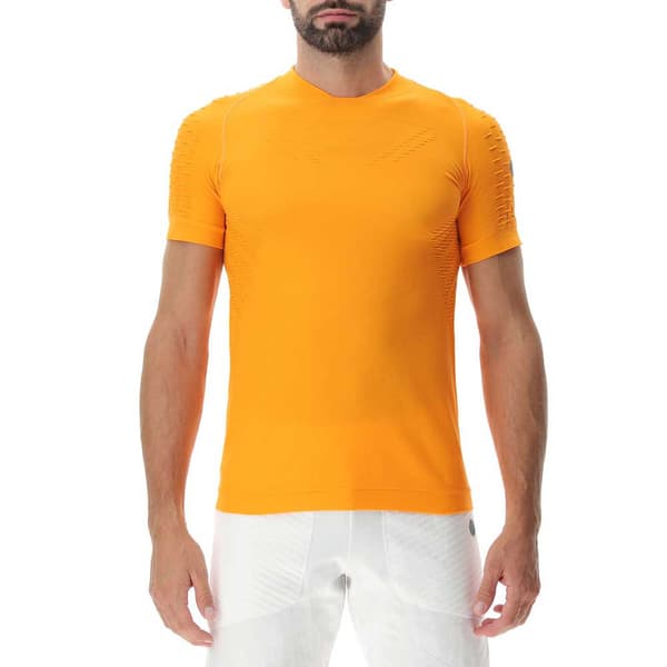 Uyn Kortærmet T-shirt Run Fit Orange XL Mand