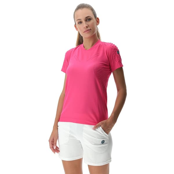 Uyn Kortärmad T-shirt Run Fit Rosa M Kvinna
