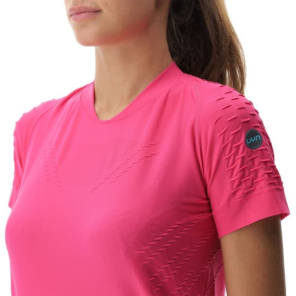 Uyn Kortärmad T-shirt Run Fit Rosa M Kvinna