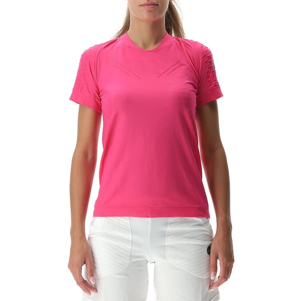 Uyn Kortærmet T-shirt Run Fit Rosa M Kvinde