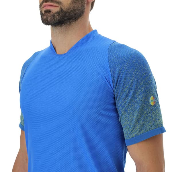 Uyn Kortärmad T-shirt Running Exceleration Aernet Blå 2XL Man