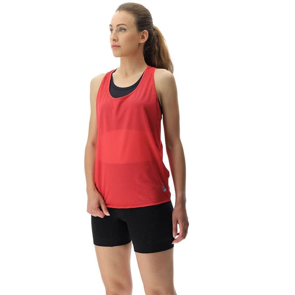 Uyn Ärmlös T-shirt Running Exceleration Aernet Orange XL Kvinna