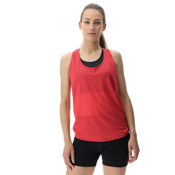 Uyn Ärmlös T-shirt Running Exceleration Aernet Orange XL Kvinna
