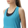 Miniatyrbild 5 av 9: Uyn Ärmlös T-shirt Running Exceleration Aernet Blå M Kvinna
