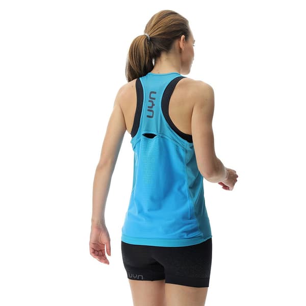 Uyn Ärmlös T-shirt Running Exceleration Aernet Blå M Kvinna