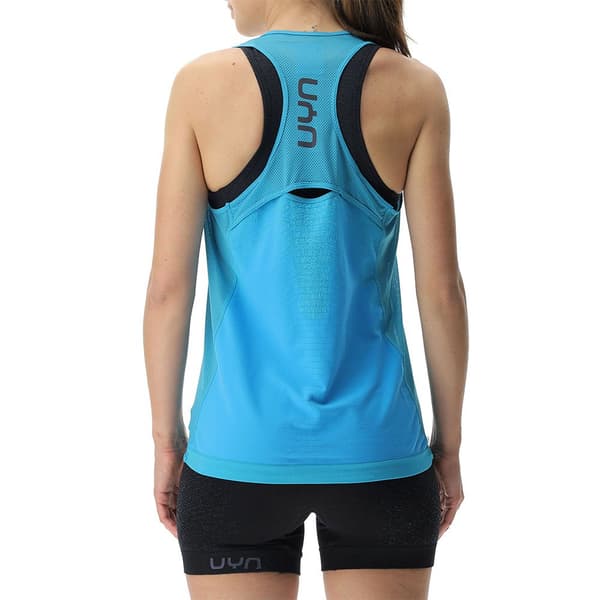 Uyn Ärmlös T-shirt Running Exceleration Aernet Blå M Kvinna