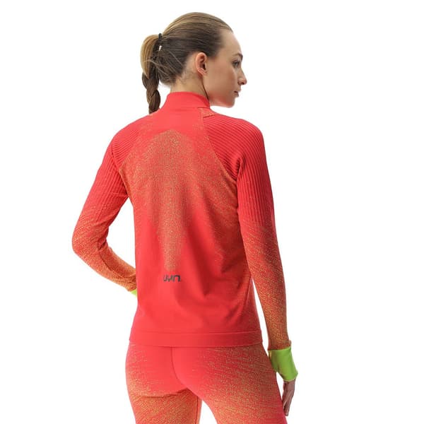 Uyn Långärmad T-shirt Running Exceleration Orange,Rosa S Kvinna