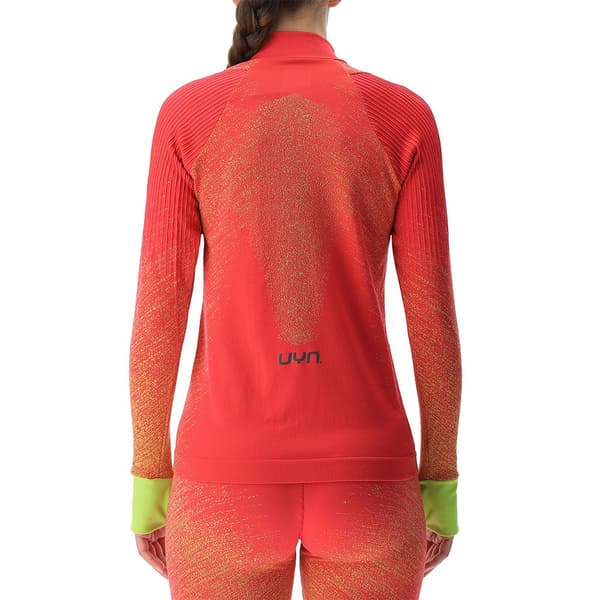 Uyn Långärmad T-shirt Running Exceleration Orange,Rosa S Kvinna