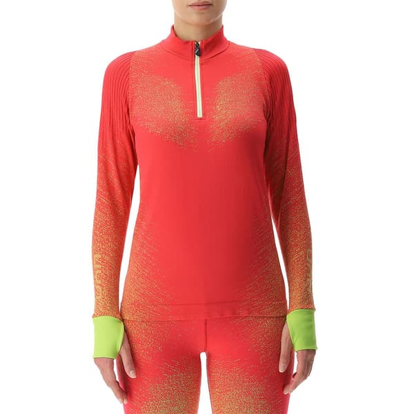 Uyn Langærmet T-shirt Running Exceleration Orange,Rosa S Kvinde