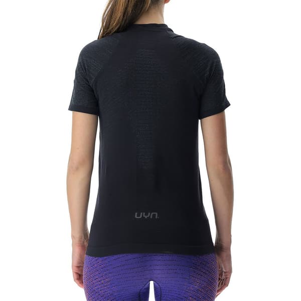 Uyn Kortärmad T-shirt Running Exceleration Svart XS Kvinna