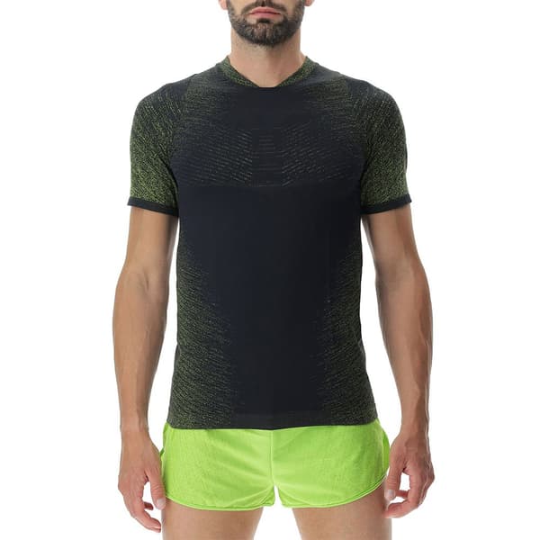 Uyn Kortärmad T-shirt Running Exceleration Grönt L Man