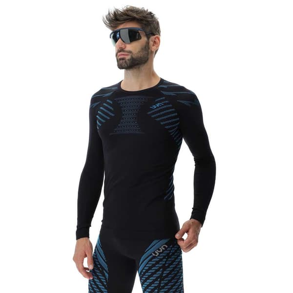 Uyn Langærmet T-shirt Running Ultra1 Sort L Mand