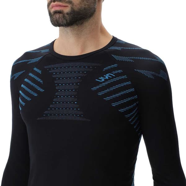 Uyn Langærmet T-shirt Running Ultra1 Sort L Mand