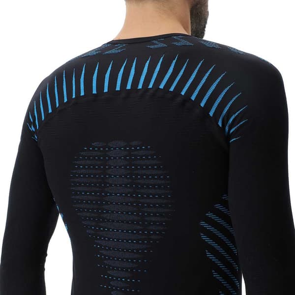 Uyn Langærmet T-shirt Running Ultra1 Sort L Mand