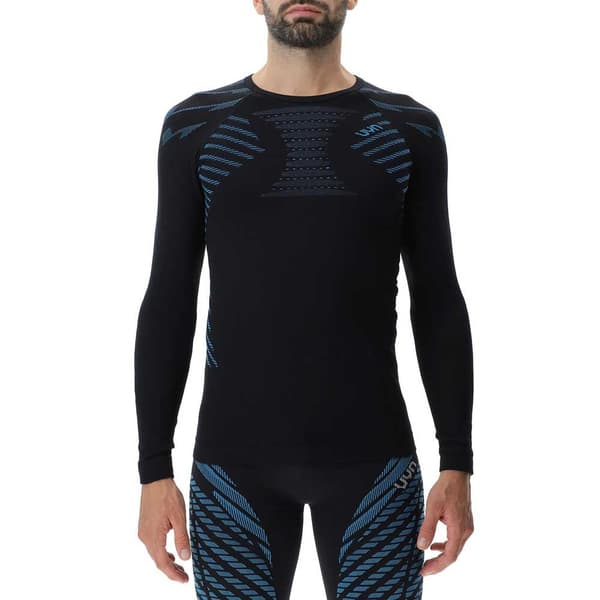 Uyn Langærmet T-shirt Running Ultra1 Sort L Mand
