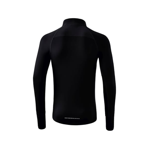 Erima Langærmet T-shirt Med Halv Lynlås Racing Sort 164 cm Dreng