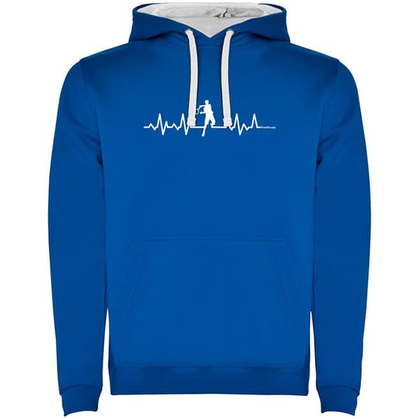 Kruskis Luvtröja Tennis Heartbeat Two-colour Blå 2XL Man