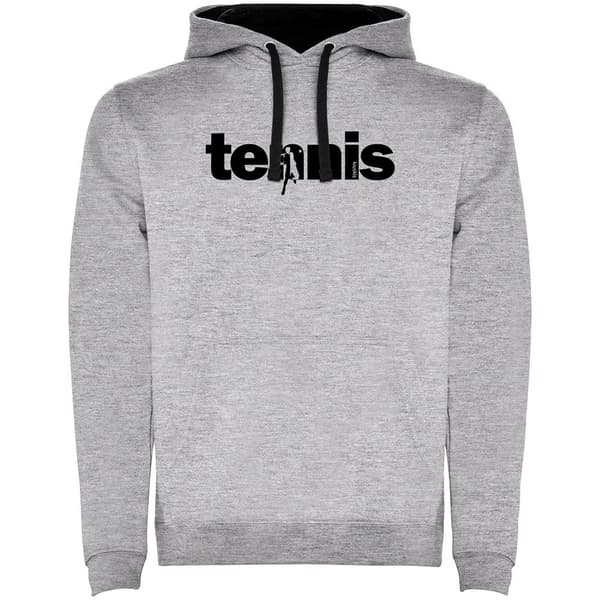 Kruskis Luvtröja Word Tennis Two-colour Grå XL Man