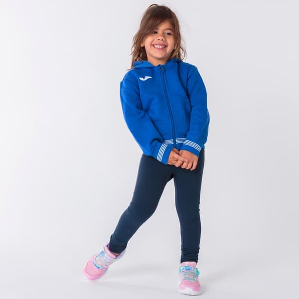 Joma Täysi Vetoketjuhuppari Campus Iii Valkoinen 5-6 Years Poika