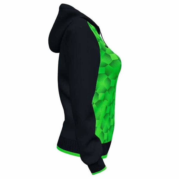 Joma Fuld Lynlå Sweatshirt Supernova Iii Grøn,Sort M Kvinde