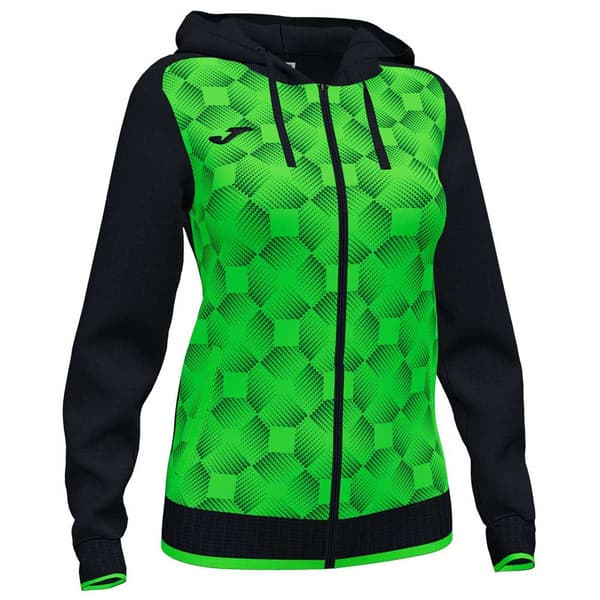 Joma Fuld Lynlå Sweatshirt Supernova Iii Grøn,Sort M Kvinde