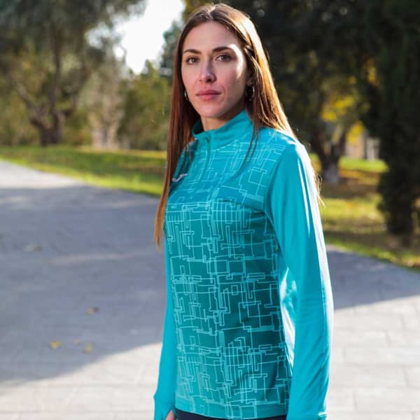Joma Sweatshirt Elite Viii Blå XL Kvinde