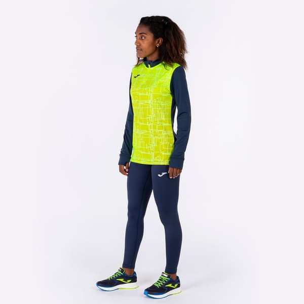 Joma Tröja Elite Viii Gul,Blå XL Kvinna