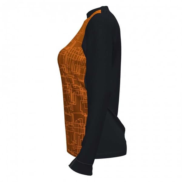 Joma Sweatshirt Elite Viii Orange,Sort XL Kvinde