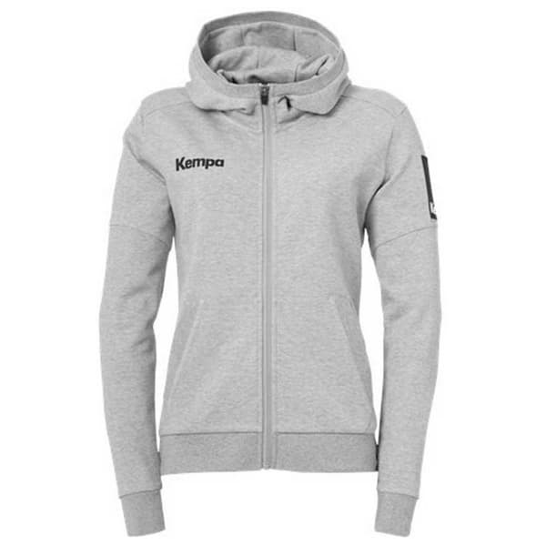 Kempa Fuld Lynlå Sweatshirt Status Grå 2XL Kvinde
