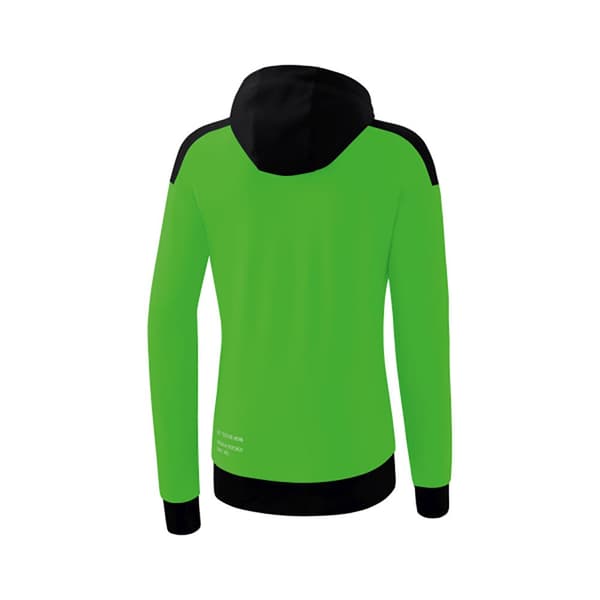 Erima Sweatshirt Med Fuld Lynlås Change Grøn 36 Kvinde