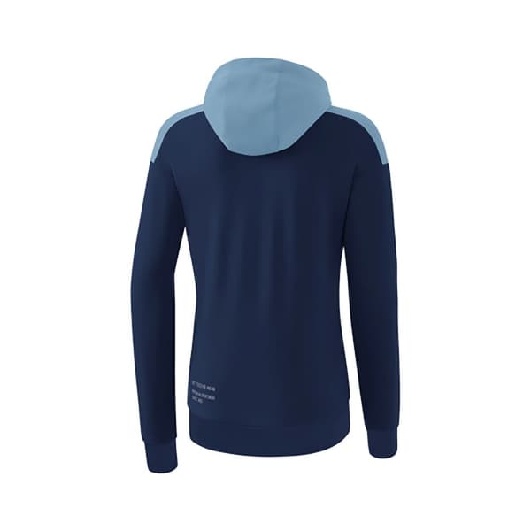 Erima Sweatshirt Med Fuld Lynlås Change Blå 42 Kvinde