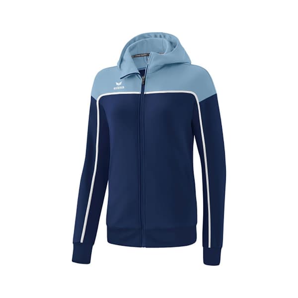 Erima Sweatshirt Med Fuld Lynlås Change Blå 42 Kvinde