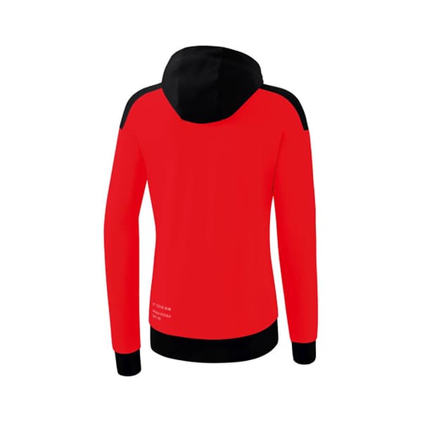 Erima Sweatshirt Med Fuld Lynlås Change Rød 38 Kvinde
