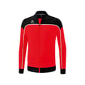 Miniatyrbillede 1 af 2: Erima Sweatshirt Med Fuld Lynlås Change Presentation Rød 128 cm Dreng