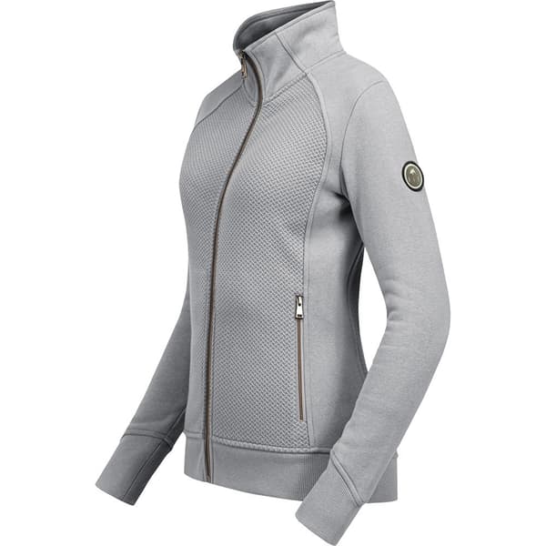 E.l.t. Sweatshirt Med Fuld Lynlås Lissabon Grå 2XS