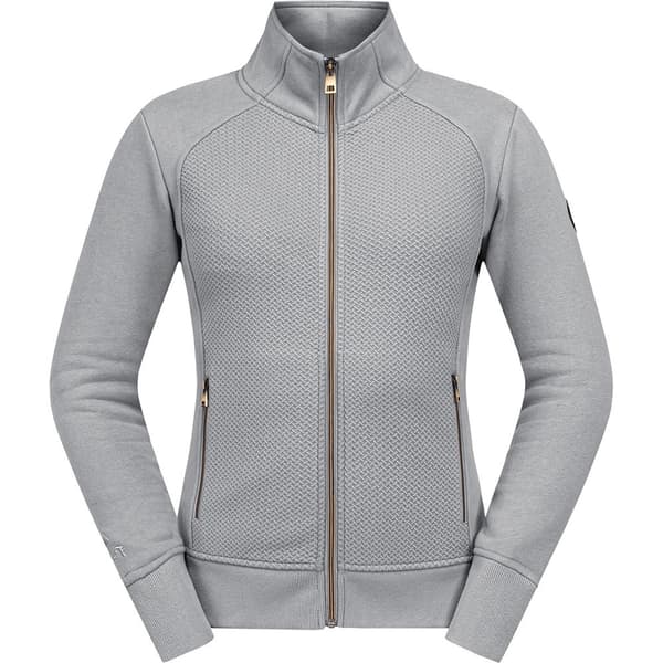E.l.t. Sweatshirt Med Fuld Lynlås Lissabon Grå 2XS