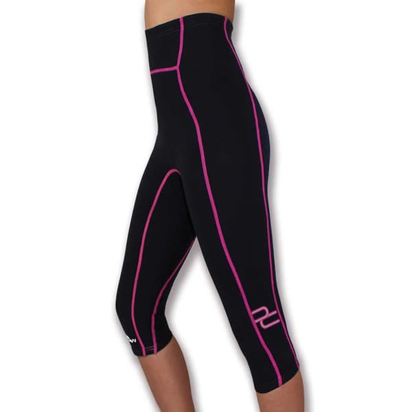 Vulkan Korte Leggings Corsario Open Cells Sort S Kvinde