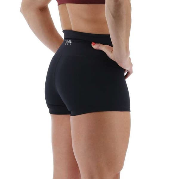 Tyr Korta Leggings Hög Midja High-rise 2´´ Svart XL Kvinna