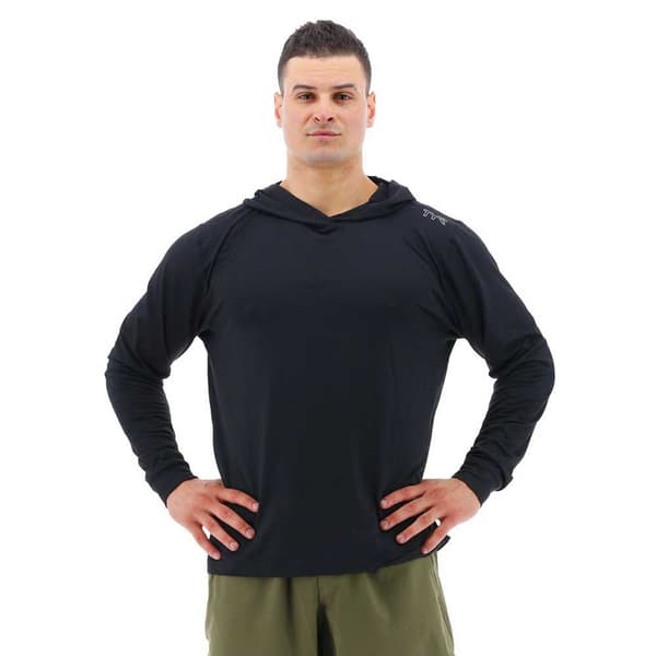 Tyr Hættetrøje Tech Performance Sort 2XL Mand
