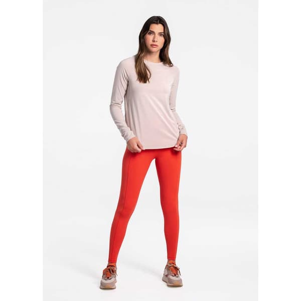 Lole Langærmet T-shirt Performance Rosa M Kvinde