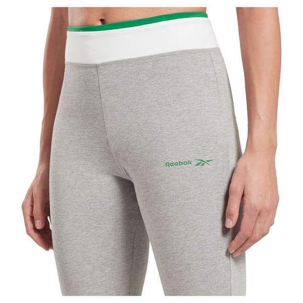 Reebok Strumpbyxor Identity Cotton Grå S Kvinna