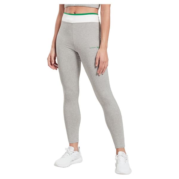 Reebok Strumpbyxor Identity Cotton Grå S Kvinna