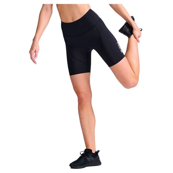 2xu Shortsit Aero Tri Musta L Nainen