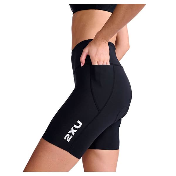 2xu Shortsit Aero Tri Musta L Nainen