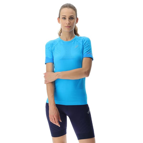 Uyn Kortærmet T-shirt Workhard Blå XS Kvinde
