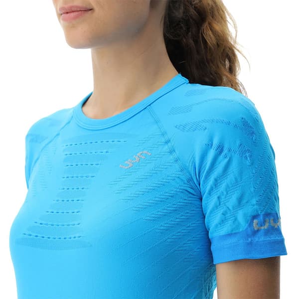 Uyn Kortærmet T-shirt Workhard Blå XS Kvinde