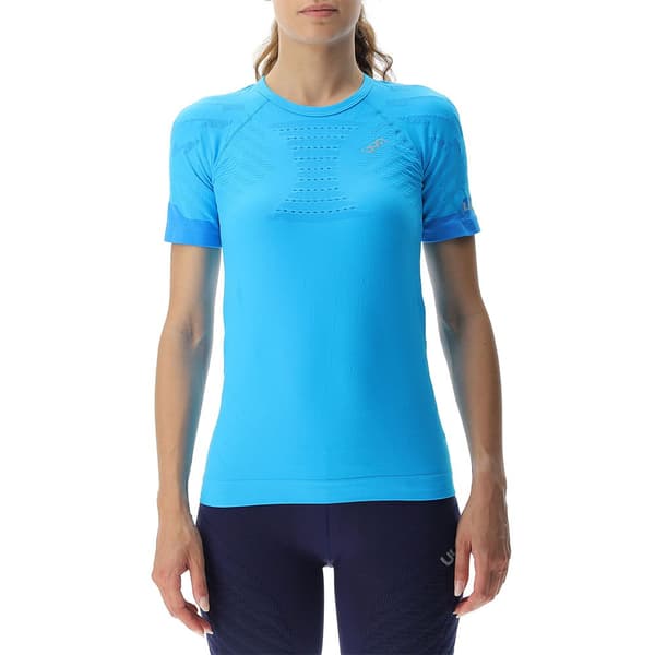 Uyn Kortærmet T-shirt Workhard Blå XS Kvinde