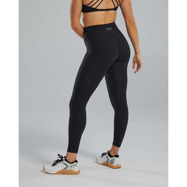Tyr Leggings Joule Elite Solid 7/8 Høj Taljet Sort XL Kvinde
