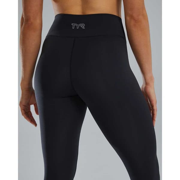 Tyr Leggings Joule Elite Solid 7/8 Høj Taljet Sort XL Kvinde