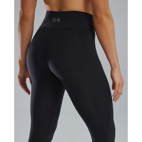 Tyr Leggings Joule Elite Solid 7/8 Høj Taljet Sort XL Kvinde